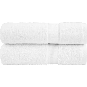 Utěrka Prémiové ručníky SOLUND 2 ks bílé 50x100 cm 600 g/m² IM_137124