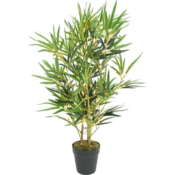 umělá květina Umělý bambus 368 listů 80 cm zelený IM_358958