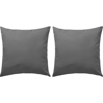 Dekorativní polštářek Venkovní polštářky 2 ks 45x45 cm šedé IM_132302
