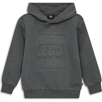 Chlapecká mikina Dětská mikina LEGO® kidswear LWSKY 600 140 Šedá