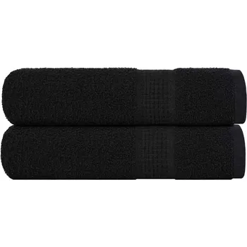 Utěrka Ručníky FROGN 2 ks černé 100x150 cm 360 g/m² IM_136956