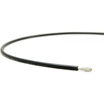 elektrický kabel Kabel 1/0AWG Ni-Cu jemně laněný v silikonu černý