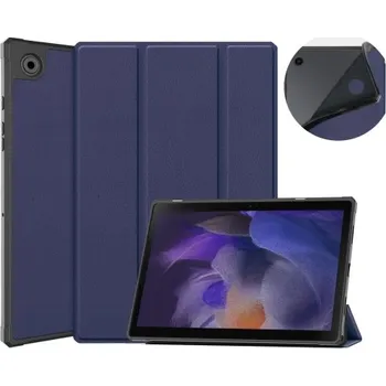 Pouzdro na tablet VSECHNONAMOBIL 37541 LEATHER Zaklápěcí obal Samsung Galaxy Tab A8 (SM-X205 / SM-X200) modrý