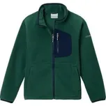 Columbia Fast Trek IV Fleece Full Zip Rain Forest, Collegiate Navy 375 zelená M