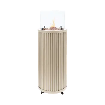 Zahradní sestava COSI Plynové ohniště Cosipillar Tube písečně béžová