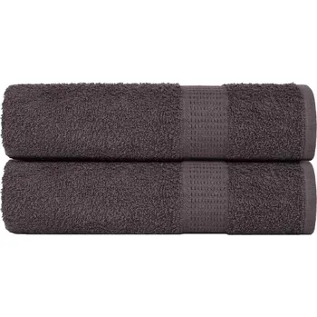 Utěrka Ručníky do sprchy FROGN 2 ks antracitové 70x140 cm 360 g/m² IM_136685