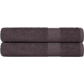 Utěrka Ručníky FROGN 2 ks antracitové 100x200 cm 360 g/m² IM_136697