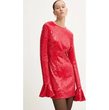 Dámské šaty Šaty Rotate 1131503017 červená 33X, vel. 36