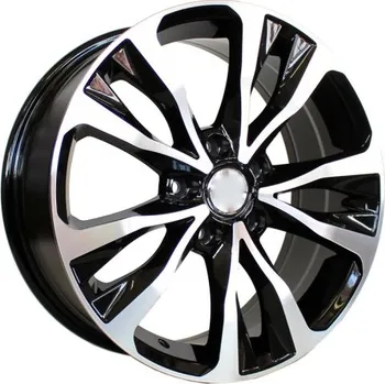 Alu kolo Alu kola Racing Line B5212, 16x6.5 5x114.3 ET40, černá + leštění