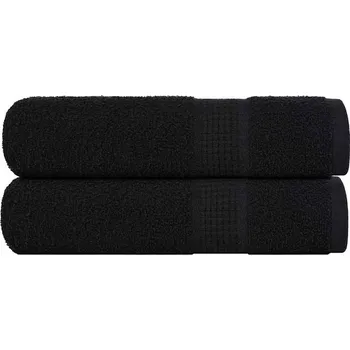 Utěrka Ručníky FROGN 2 ks černé 50x100 cm 360 g/m² IM_136950