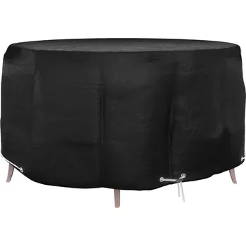 Krycí plachta Plachta na zahradní nábytek 10 oček Ø 230 x 90 cm kulatá IM_319298