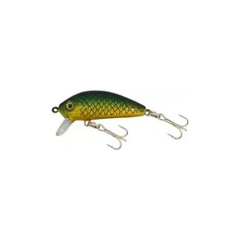 Umělá nástraha Kamasaki Wobler Perch 1 Olejovo zelená, šupinatá 3cm 3g