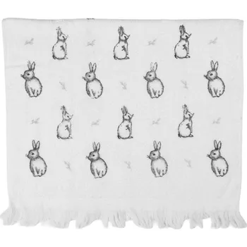 Utěrka Kuchyňský froté ručník s králíčky Bunny Buddies 1 – 40x66 cm