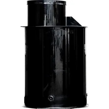 PRODO Vodoměrná šachta kruhová střední s protimrazovou pojistkou 1600 x 1000 mm černá