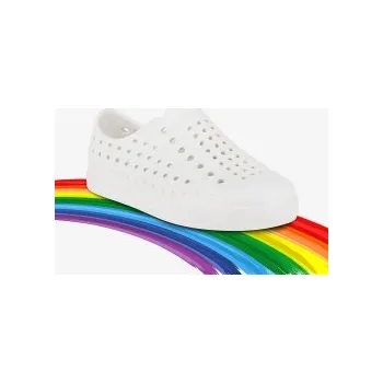 Chlapecké pantofle COQUI COQUI Star Draw Me white, Velikost 25