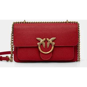 Kožená kabelka Pinko 104528.A29Q červená 33X, vel. ONE SIZE