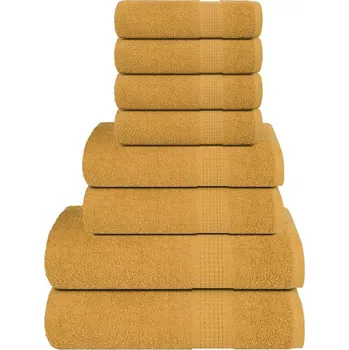 Utěrka 8dílná sada ručníků FROGN zlatá 360 g/m² IM_137067