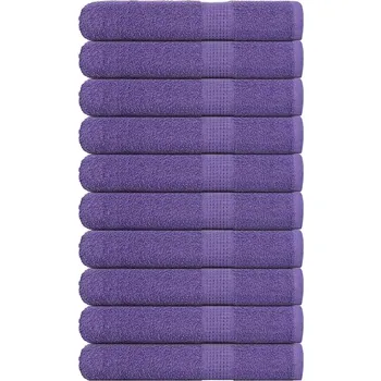 Utěrka Saunové osušky FROGN 10 ks fialové 80x200 cm 360 g/m² IM_136889