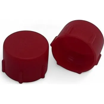 Zátka plastová M26x1,5 vnitřní závit, LDPE, červená