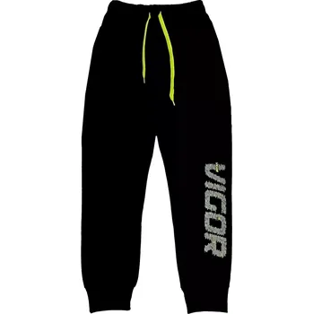 Dětské tepláky KUGO WT7303B černé/žluté prvky vel.158