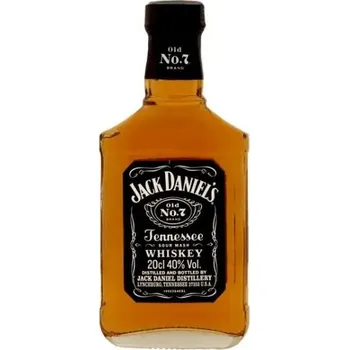 Whisky Jack Daniel's Black 40% 0,2 l (holá láhev)