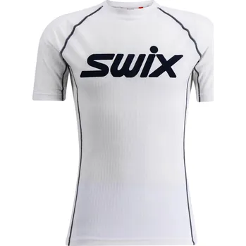 Pánské tričko Pánské tričko Swix RaceX Classic SS Bright White/Dark Navy XXL