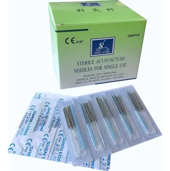 Jehla na akupunkturu Akupunkturní jehly Shen Long 1000ks Rozměr: 0,20*15