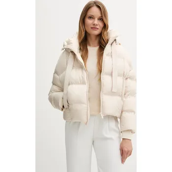 Péřová bunda Bomboogie JW9142TTMF5 béžová 01X, vel. L
