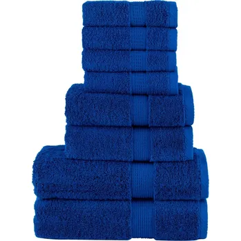 Utěrka 8dílná sada ručníků Premium SOLUND modrá 600 g/m² IM_137538