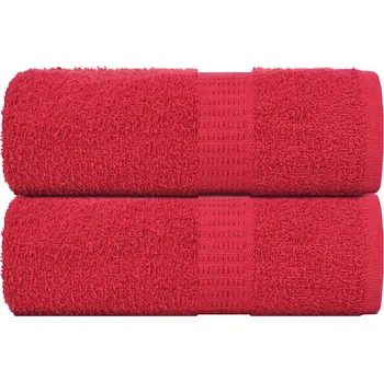 Utěrka Ručníky pro hosty FROGN 2 ks červené 30x50 cm 360 g/m² IM_136923