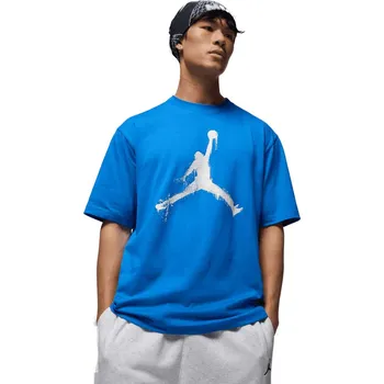 Pánské triko s krátkým rukávem NIKE-JORDAN M BRK COL JUMPMAN SS CREW Modrá XL