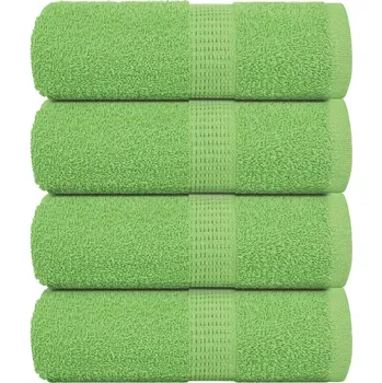 Utěrka Ručníky pro hosty FROGN 4 ks jablečně zelené 30x50 cm 360 g/m² IM_137020