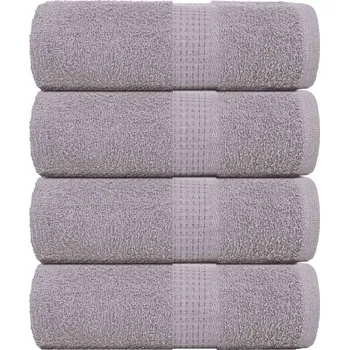 Utěrka Ručníky pro hosty FROGN 4 ks šedé 30x50 cm 360 g/m² IM_136828