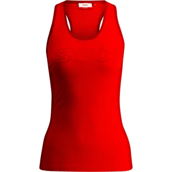 Dámské tílko Swix RaceX Light Tank Fiery Red/Swix Red S