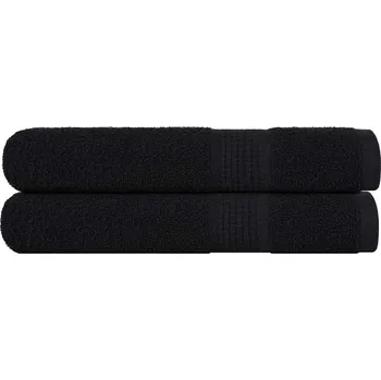 Utěrka Ručníky FROGN 2 ks černé 100x200 cm 360 g/m² IM_136962