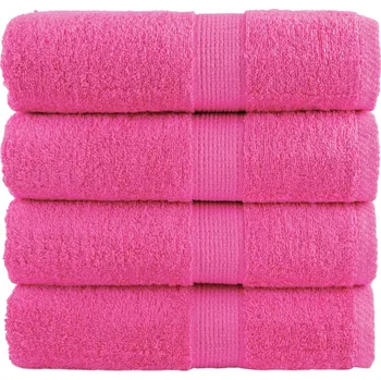Utěrka Premium ručníky SOLUND 4 ks růžové 30 x 50 cm 600 g/m² IM_137519