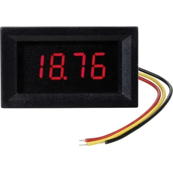 TRU COMPONENTS TC-VL4D-RED digitální panelový měřič