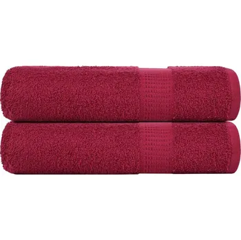 Utěrka Ručníky FROGN 2 ks bordó 50x100 cm 360 g/m² IM_136734