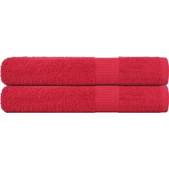 Utěrka Saunové osušky FROGN 2 ks červené 80x200 cm 360 g/m² IM_136935