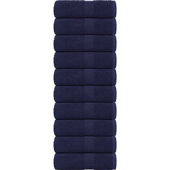Utěrka Ručníky pro hosty FROGN 10 ks tmavě modré 30x50 cm 360 g/m² IM_136781