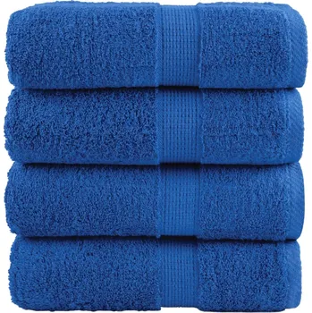 Utěrka Prémiové ručníky pro hosty SOLUND 4 ks modré 30x50 cm 600 g/m² IM_137183