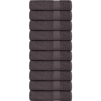 Utěrka Ručníky do sprchy FROGN 10 ks antracitové 70x140 cm 360 g/m² IM_136687