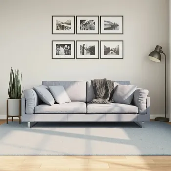 Koberec Koberec HUARTE krátký vlas měkký a pratelný modrý 160x230 cm IM_375136