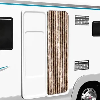 Síť proti hmyzu Závěs proti hmyzu béžový a světle hnědý 56 x 200 cm Chenille IM_315120