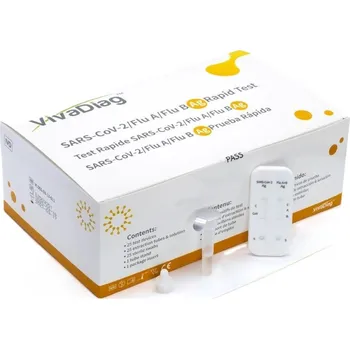 Diagnostický test 3v1 - Respirační multitest - VivaDiag - 25ks