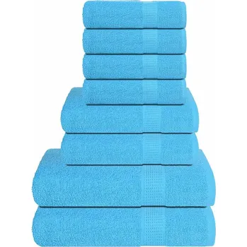 Utěrka 8dílná sada ručníků FROGN tyrkysová 360 g/m² IM_137074