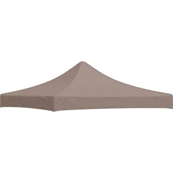 Zahradní altán Střecha k party stanu 3 x 3 m taupe 270 g/m² IM_315321
