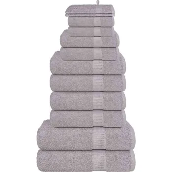 Utěrka 12dílná sada ručníků FROGN šedá 360 g/m² IM_137102