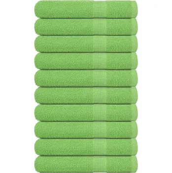 Utěrka Saunové osušky FROGN 10 ks jablečně zelené 80x200 cm 360 g/m² IM_137033