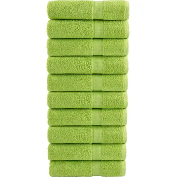 Utěrka Premium ručníky SOLUND 10 jablkově zelené 70x140cm 600g/m² IM_137502
